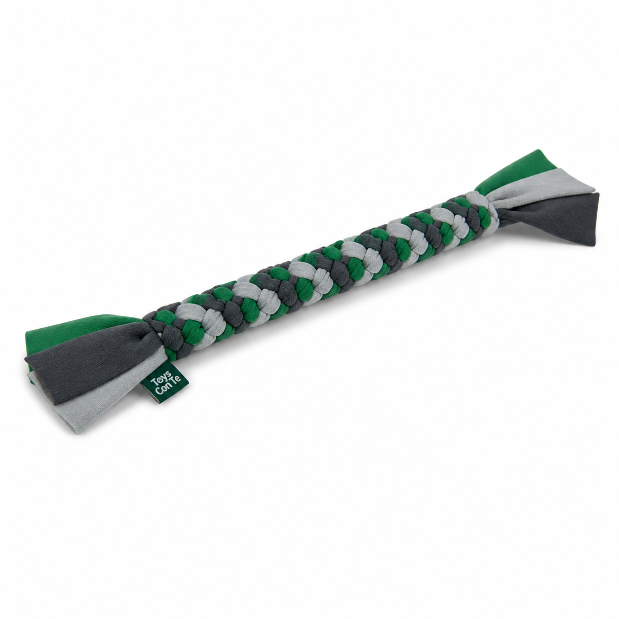 Braided Rope Dog Tug Toy with Fleece Ends – Durable Interactive Chew & Pull Toy | Toys Con Te